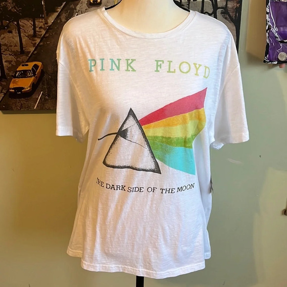 Lucky Brand Tops - Lucky Brand Pink Floyd the dark side of the moon T-shirt